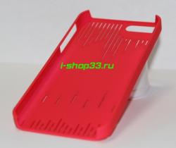 задняя накладка I-phone 5 розовая со стразами
